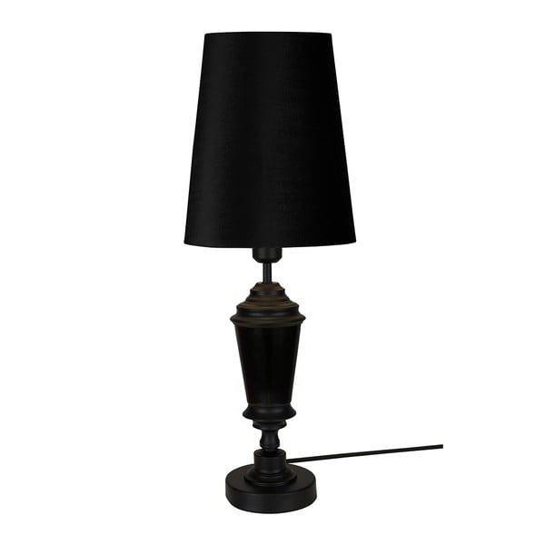 Černá stolní lampa Globen Lighting Wallenberg