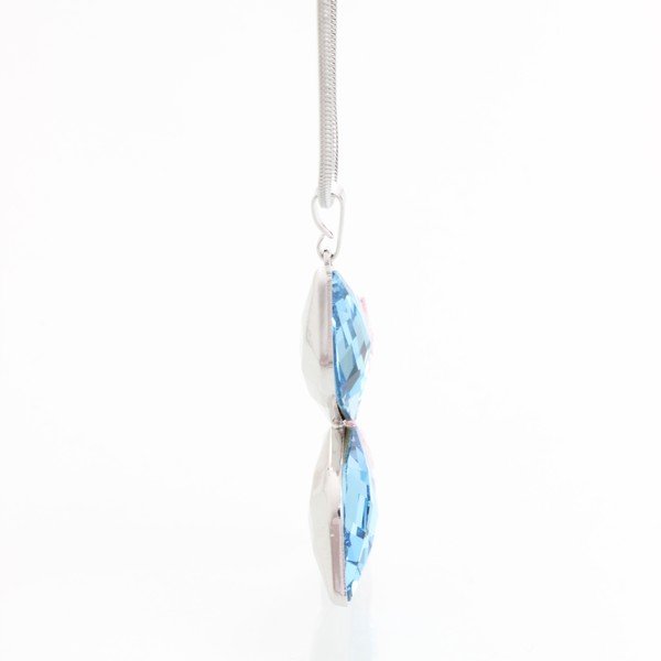 Náhrdelník se Swarovski Elements Laura Bruni Blue Butterfly-image-1