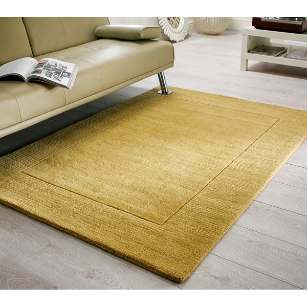 Kollane villane vaip 160x230 cm Tuscany Siena - Flair Rugs-image-1