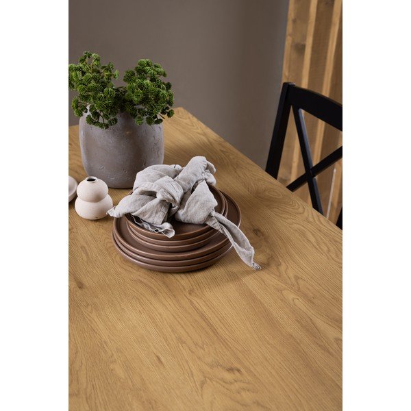 Tammespoonist söögilaud 80x120 cm Peru - Actona-image-3