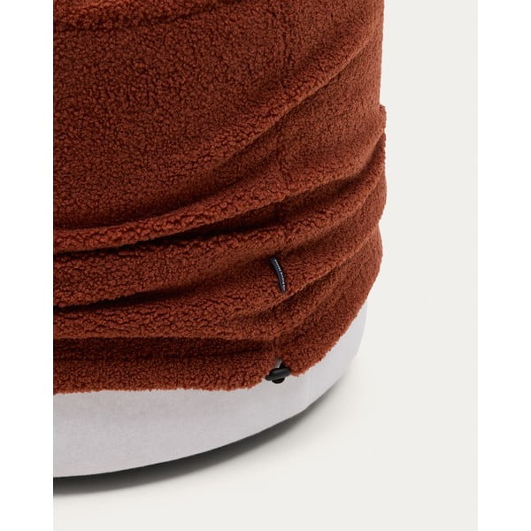 Terrakottapunane bukleekangast tumba Kaeli - Kave Home-image-4