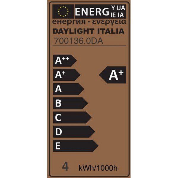 Standardní žárovka E27, 4 W, 240 V - Homemania-image-2