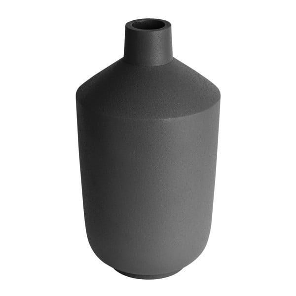 Černá váza PT LIVING Nimble Bottle, výška 18 cm
