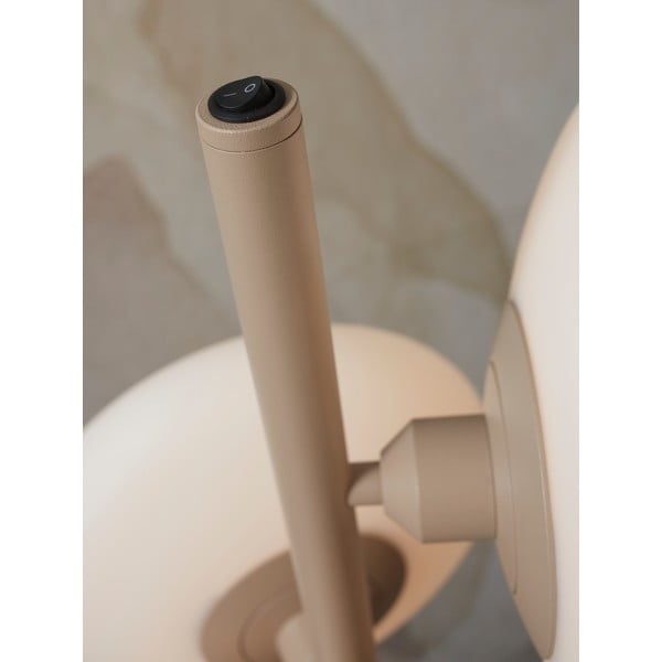 Kreem põrandavalgusti klaasist varjuga (kõrgus 161 cm) Sapporo - it's about RoMi-image-4