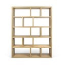 Raamaturiiul tammedekooriga 150x198 cm Berlin - TemaHome