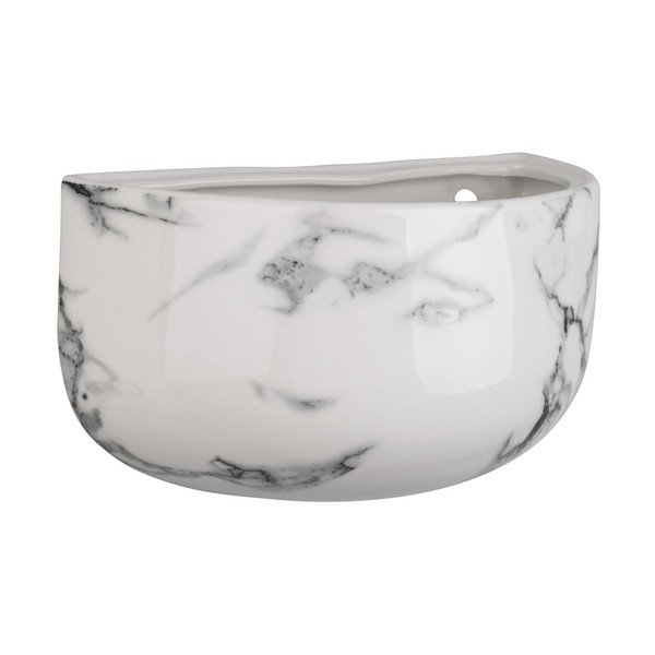 Keraamiline marmorist seina istutuspott Oval - PT LIVING-image-3