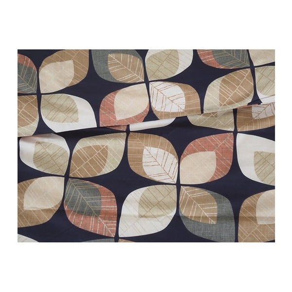 Pruun krepp voodipesu üheinimesevoodile 140x200 cm Autumn Leaf - B.E.S.-image-1