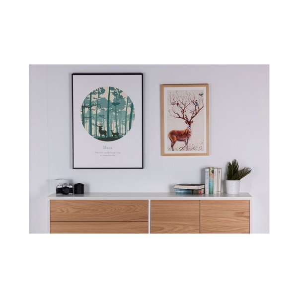 Pilt Hirv, 40 x 60 cm Naif - sømcasa-image-3