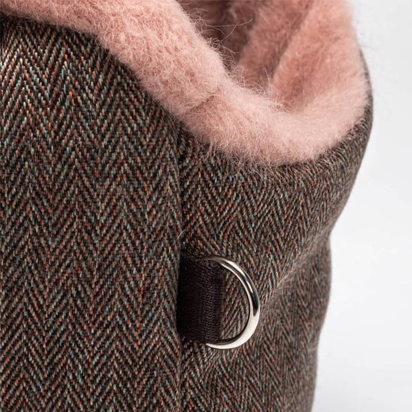 Pruun transpordikott 26x36 cm Milano Herringbone S – Cloud7-image-2