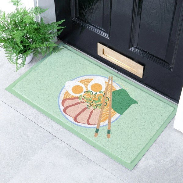 Matt taaskasutatud plastist 40x70 cm Ramen Bowl - Artsy Doormats-image-2