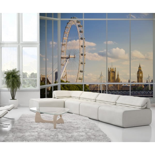 Velkoformátová tapeta Výhled na Londýn, 315x232 cm