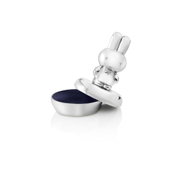 Metallist karp esimesele hambale ø 4x6 cm Miffy - Zilverstad-image-3