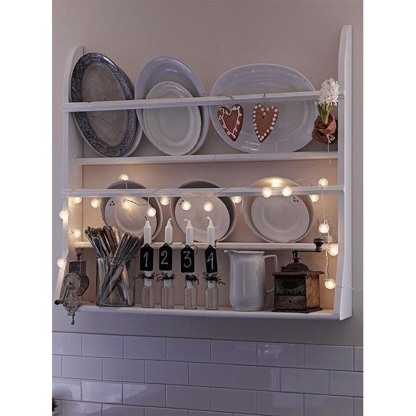 Läbipaistev LED valguskett, 20 valgustit, pikkus 220 cm Boll - Markslöjd-image-1