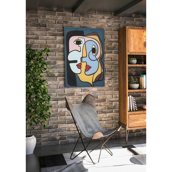 Maal 60x90 cm Faces - Mauro Ferretti-image-1