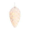 Valge rippuv LED jõulukaunistus ø 7 cm Celina - Sirius