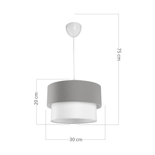 Valge-hall laevalgusti 60x18,5 cm - Squid Lighting-image-3