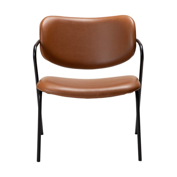 Konjaki pruun kunstnahast tugitool Zed - DAN-FORM Denmark-image-2