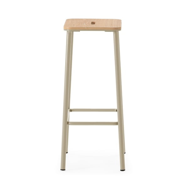 Kreemid baaritoolid 2tk komplektis (istme kõrgus 65 cm) Abba - Marckeric-image-3