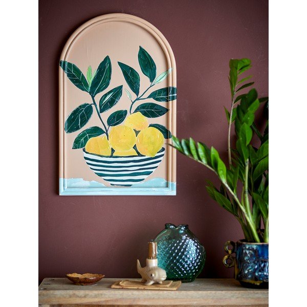 Maal 33x51 cm Limone - Bloomingville-image-1