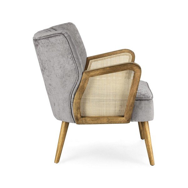 Hall sametist tugitool Virna - Bizzotto-image-3