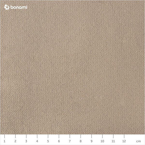 Hnědé křeslo ušák Max Winzer Lorris Velour Sahara-image-1