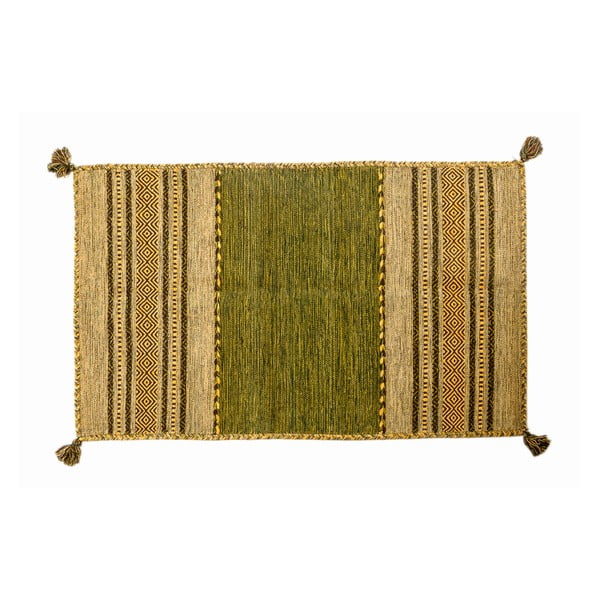 Ručně tkaný koberec Kilim Tribal 103, 90x60 cm