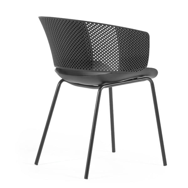 Mustad söögitoolid 4tk komplektis Yeray - Kave Home-image-3