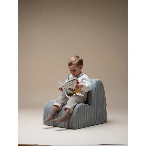 Mündivärvi velvetist laste tugitool Cloud - Wigiwama-image-1