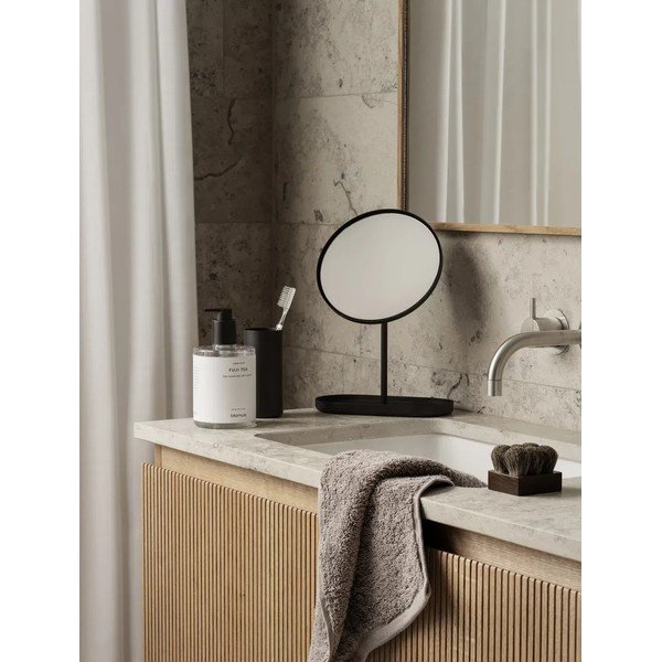 Hallid froteerätikud kahes komplektis, valmistatud orgaanilisest puuvillast, 30x50 cm Riva - Blomus-image-2