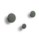 Hallikasrohelised seinale kinnitatavad puidust konksud 3tk komplektis Nadua - Kave Home