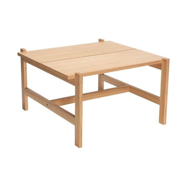 Tammedekooriga diivanilaud 80x80 cm Dash - Hübsch-image-2