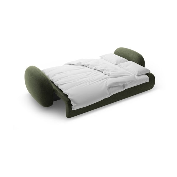  Roheline sametist lahtikäiv hoiuruumiga diivan 262 cm Tonale – Cosmopolitan Design-image-4