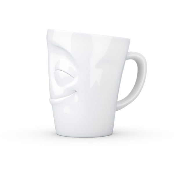 Valge käepidemega portselanist tass , maht 350 ml - 58products-image-1