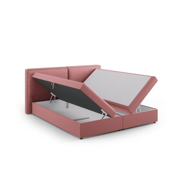 Roosa vedruvoodi koos panipaigaga 140x200 cm Arendal - Cosmopolitan Design-image-4