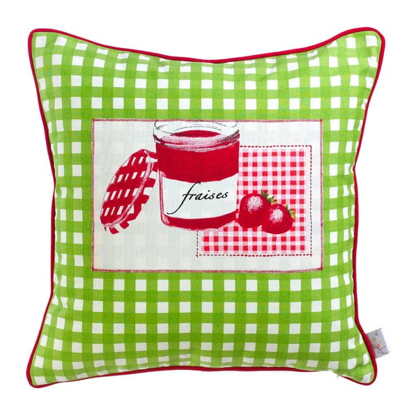 Povlak na polštář Mike & Co. NEW YORK Jam and Green Dots