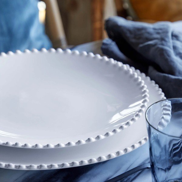 Valge keraamiline taldrik , ⌀ 28 cm Pearl - Costa Nova-image-1