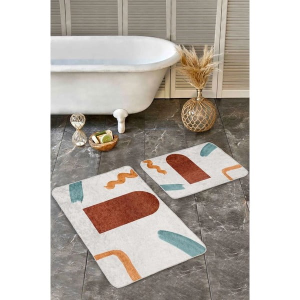 Sametist vannitoamatid 2tk komplektis 60x100 cm - Mila Home-image-3