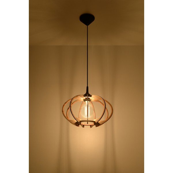 Puidust ripplamp Mandore - Sollux-image-3