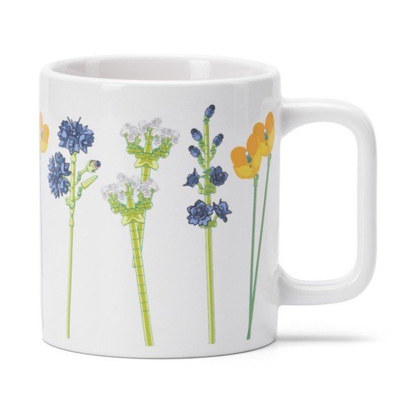 Valge keraamiline laste kruus 300 ml Meadow Flowers - LEGO®