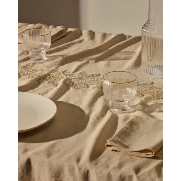 Linaseguga laudlina 150x250 cm Oreti - Kave Home-image-1