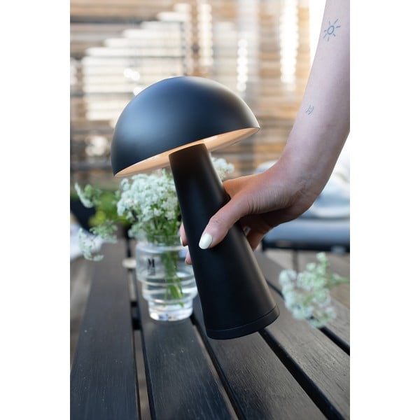 Must LED laualamp (kõrgus 26,5 cm) Fungi - Markslöjd-image-2