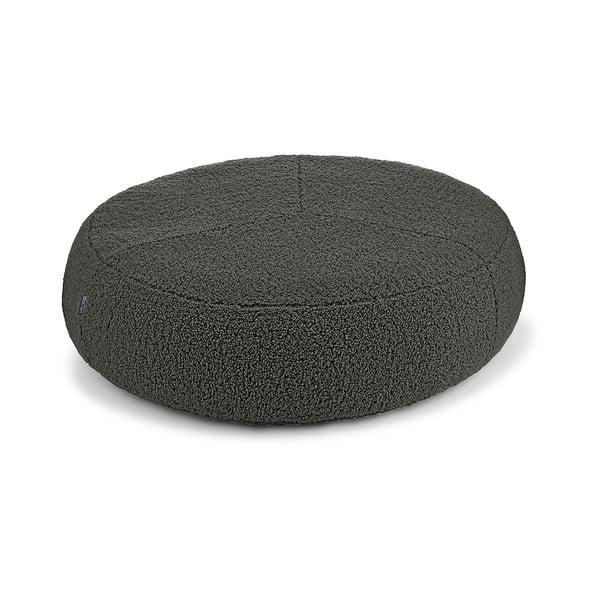 Tumehall bukleekangast koeravoodi ø 70 cm Senso Pouffe Graphite S/M - MiaCara