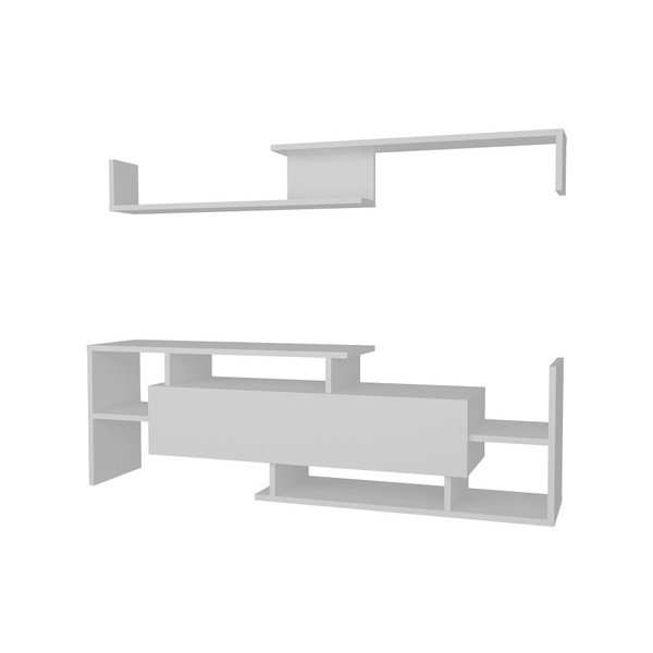 Valge TV-komplekt 154x42x25 cm Dream – Kalune Design-image-1