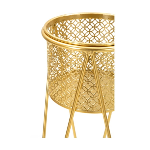 Metallist lillealused 2 tk komplektis ø 20 cm (kõrgus 46 cm) Nat - Mauro Ferretti-image-3