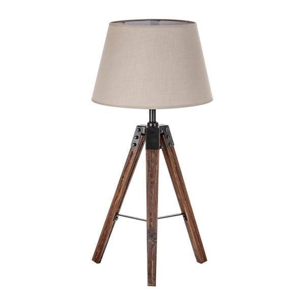 Lampa s dřevěnými nohami VICAL HOME Herlina