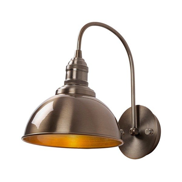 Pronksivärvi seinavalgusti ø 21 cm Varzan - Opviq lights-image-2