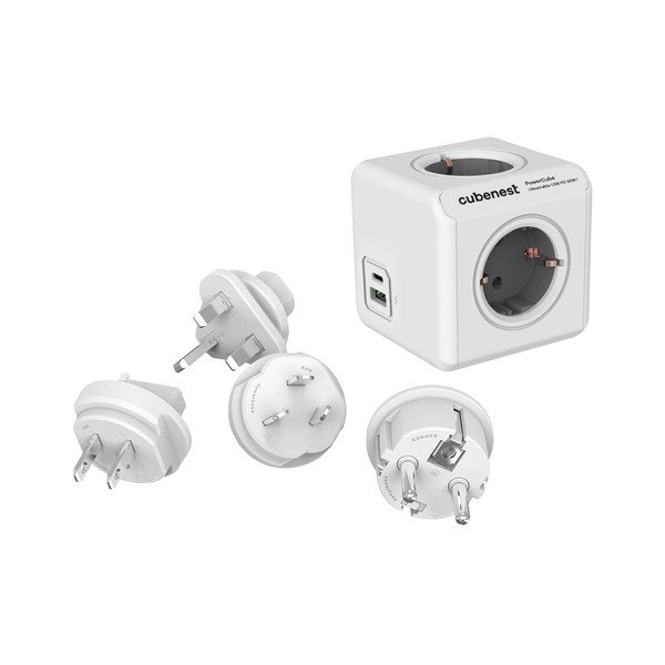 Pistikupesa PowerCube ReWirable USB Schuko - Cubenest-image-2