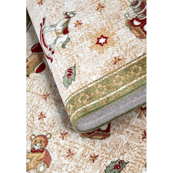 Roheline jõulumotiividega puuvillaseguga koridorivaip 80x200 cm Toy's Delight Green Christmas - Villeroy&Boch-image-4