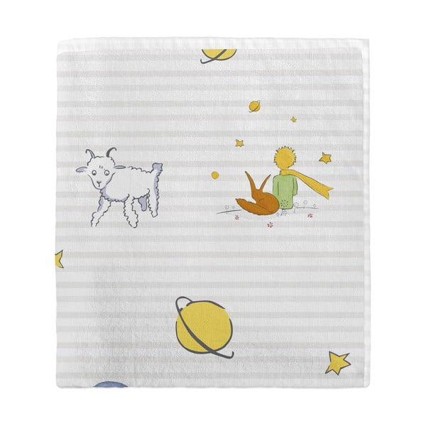 Valge beebirätik 70x150 cm Son monde - Mr. Fox-image-3