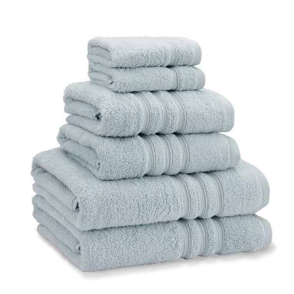 Helesinised froteerätikud 6tk komplektis Zero Twist - Catherine Lansfield